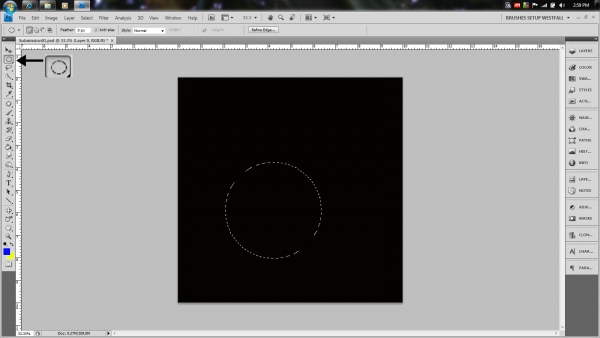 Creation of Thru the window of my ship: Step 3